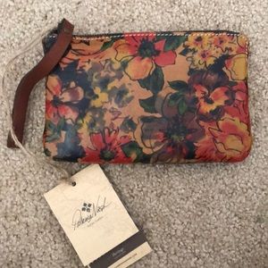 Patricia Nash NEW Leather Wristlet